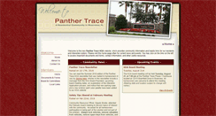 Desktop Screenshot of panthertracehoa.org